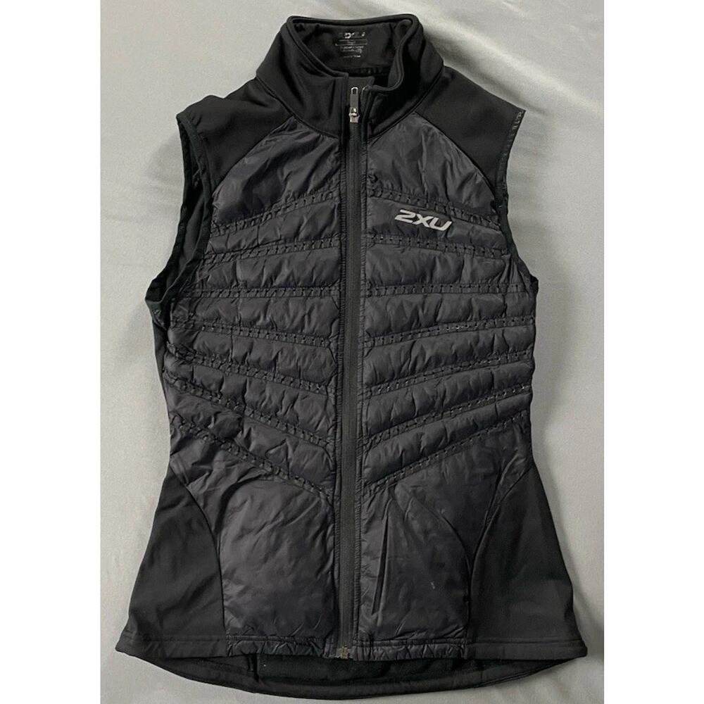 2XU X-Vent Sleeveless Full Zip Puffer Cycling , Running Jacket, Vest